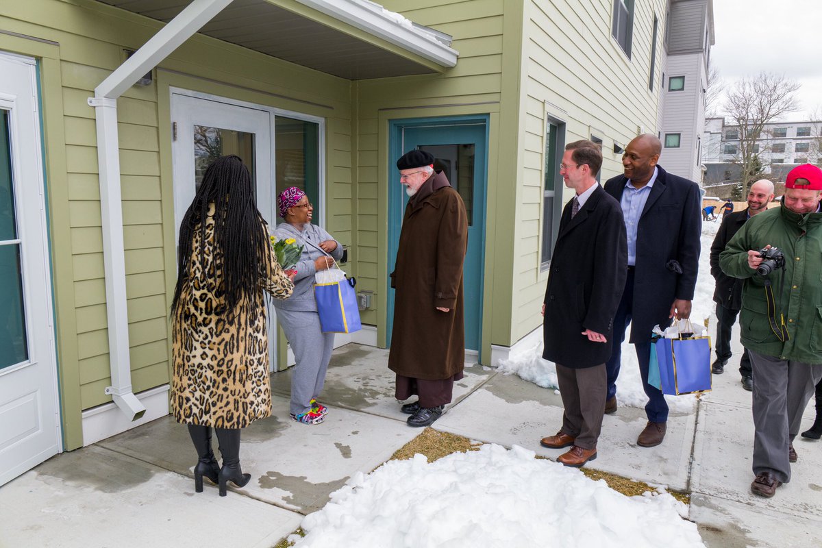 We are so grateful to <a href="/CardinalSean/">Cardinal Seán</a> for spending his afternoon yesterday welcoming residents to our Cote Village Townhomes in Mattapan, our newest development with <a href="/cicdhousing/">CICD</a>! <a href="/MassHousing/">MassHousing</a> @MA_DHCD <a href="/MaloneyProps/">Maloney Properties</a> <a href="/MassGovernor/">Governor Maura Healey</a> @MassEOHED <a href="/BostonNeighbor/">Office of Housing</a> <a href="/DonaldAlexis4/">Donald Alexis</a>