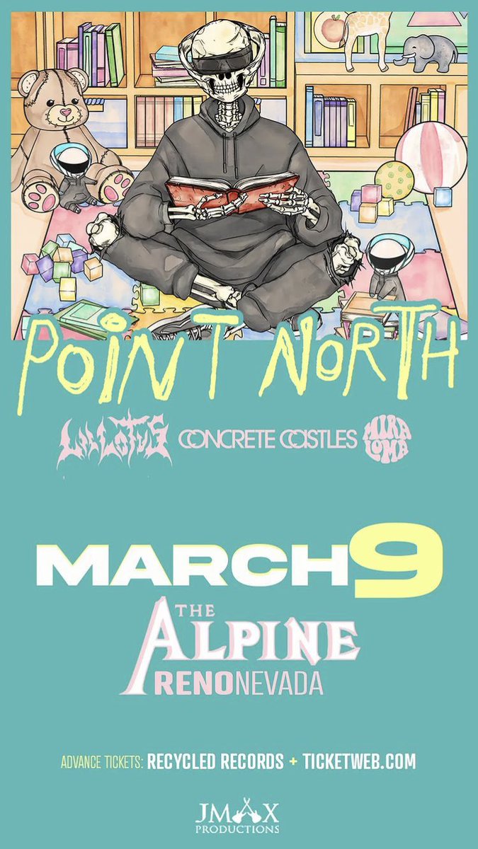 miralomarocks's tweet photo. ICYMI: we’re opening for @PointNorthBand here in Reno next week! We’re pumped, hope to see you at the gig 👀 https://t.co/zHBAIIhXsv