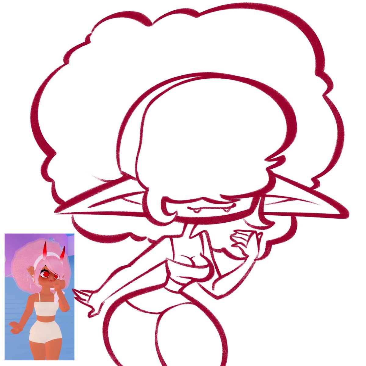 iconicleah's tweet photo. Royale high art wip!!!!

man i should take royale high diamond commissions https://t.co/7T5Y0Mx2is