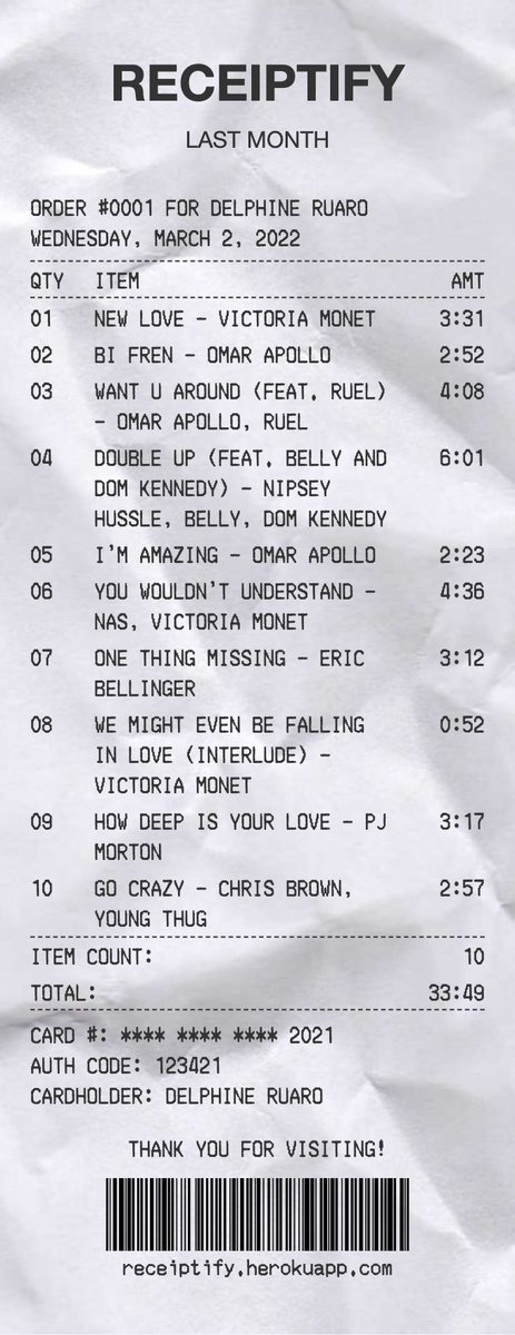 You bet <a href="/VictoriaMonet/">Victoria Monét</a> and <a href="/omarapollo/">Omar Apollo</a> are on repeat 💖