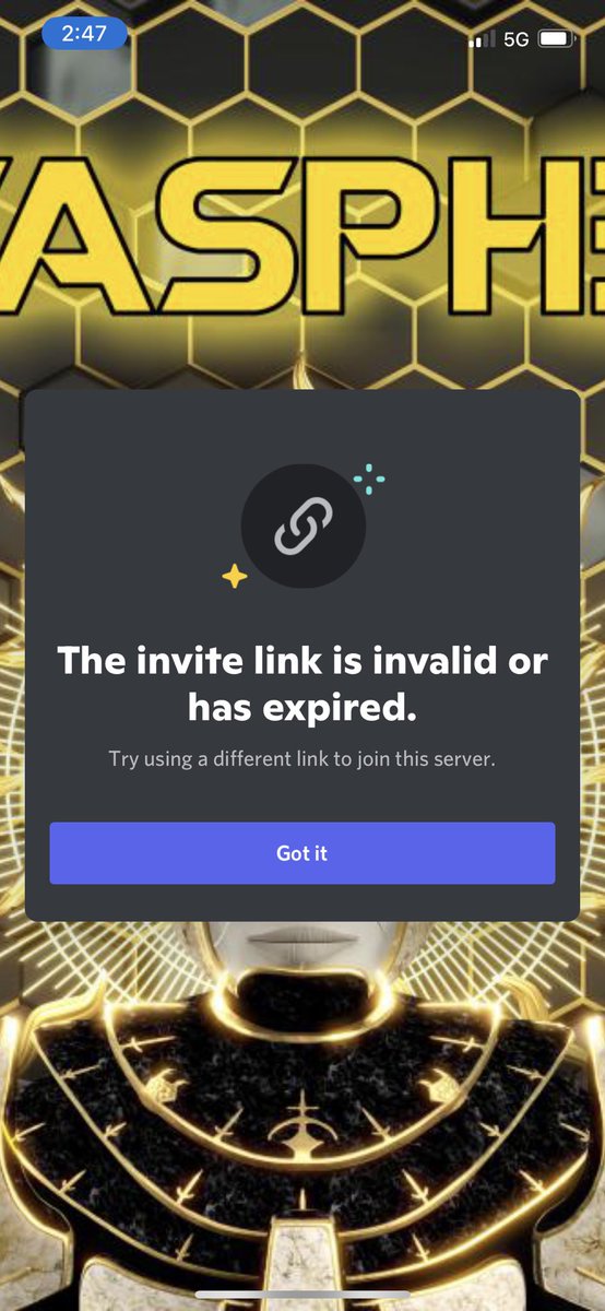 AustinTLawrence's tweet image. you are already in the discord that’s why, nobody that isn’t in the discord can join