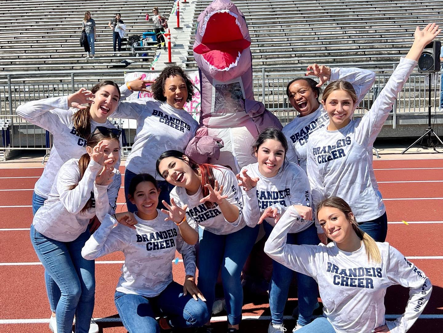 Brandeis Cheer on Twitter "Shoutout to the athletes we got to cheer on