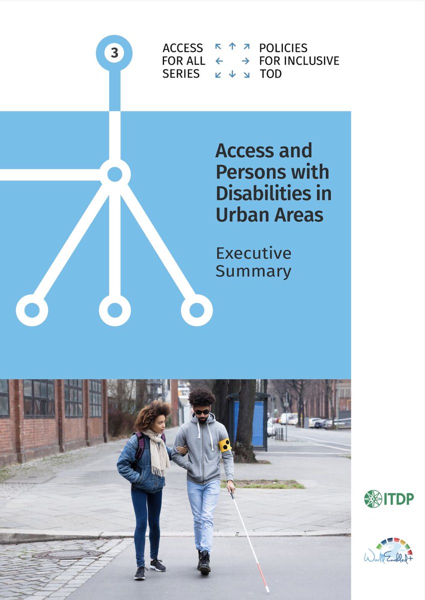 WorldEnabled's tweet photo. NEW EXECUTIVE SUMMARY! Access for All: Access and Persons with Disabilities in Urban Areas

Watch out for the full paper coming soon!

Learn more: https://t.co/LpfvKace2n

#cities4all #worldenabled @ITDP_HQ https://t.co/BdtfkLd2zm