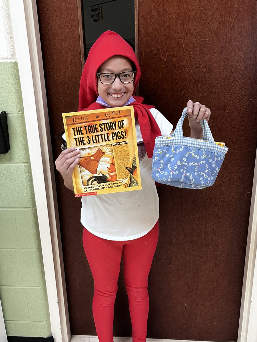 AudreyScarbriel's tweet photo. Dress as your favorite book character!! @LakotaEndeavor https://t.co/p7qZ37WzAH