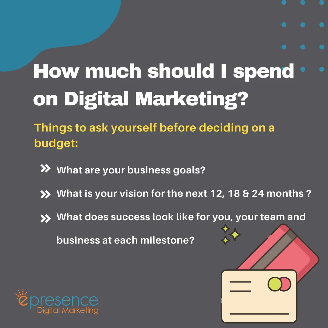 A question we are asked often is ‘How much do I need to spend on Digital Marketing?’. It sounds like a simple question, but I’m sorry to say it doesn’t have a simple answer. Take a look at our latest blog: buff.ly/3vx7Lnn