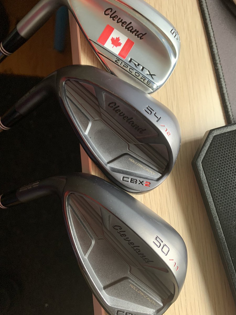 froggerlax's tweet photo. @Nonnomay17 I’m feeling the new @ClevelandGolf wedge love. #freshgrooves https://t.co/P5or5Jioya