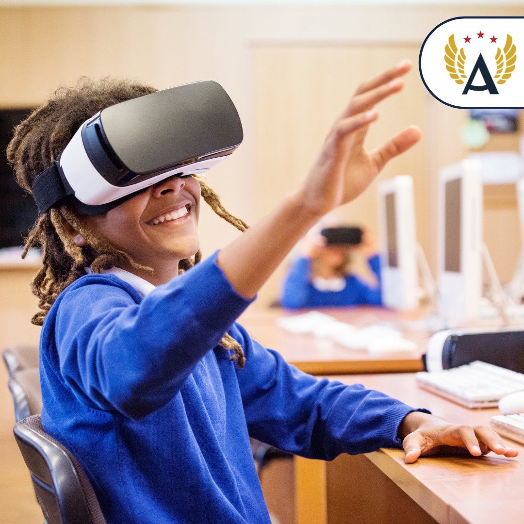 Virtual Reality learning is HERE! ✨

Did you know that students in our virtual reality program gain access to OVER 100 recorded classes? VictoryXR’s state-of-the-art virtual campus allows students to move freely through a variety of virtual spaces as if they are actually there!