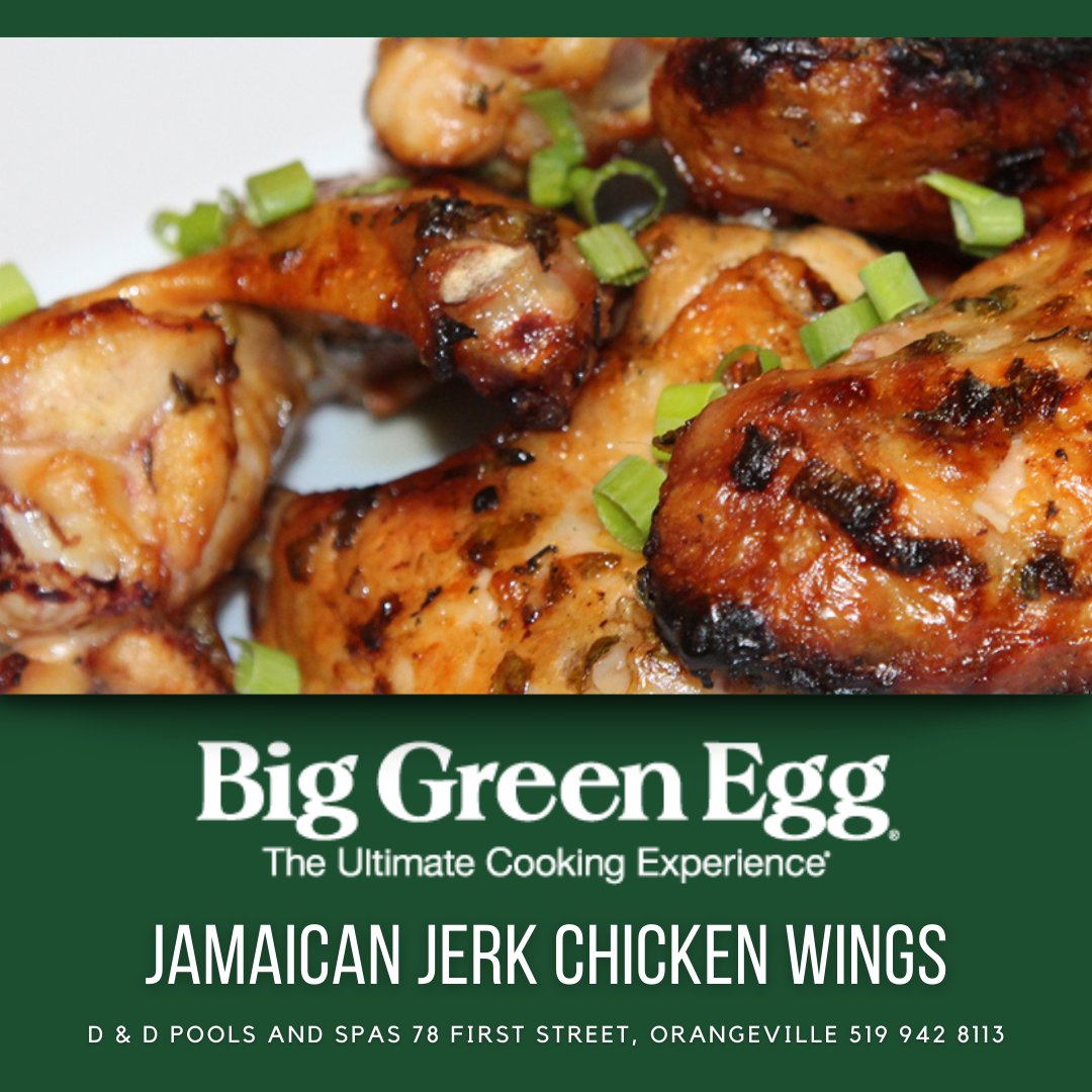 DDpoolsOville's tweet image. It’s Wing Wednesday! Make these Smoky Grilled Chicken Wings on your Big Green Egg.
Follow recipe at
biggreenegg.com/recipes/jamaic…

D &amp;amp; D Pools and Spas
78 First Street, Orangeville
(519) 942-8113

#BigGreenEgg #DDPools #Spa #Pool #BBQ #Orangeville #Shelburne #Caledon #DufferinCounty