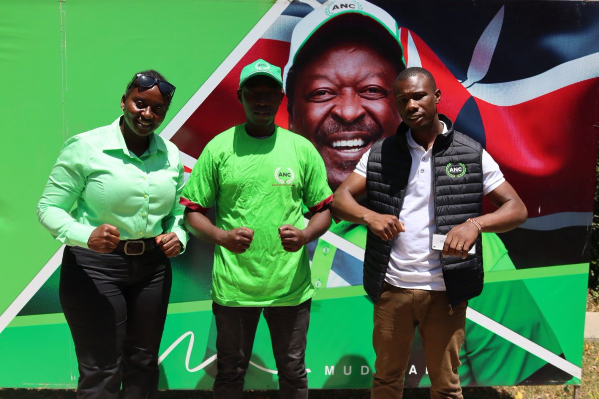 GikuruSK's tweet photo. Today Peter Gitoga aspirant Mlango Kubwa ward Mathare Constituency joined @anc_party he was welcomed by ANC Director recruitment, membership and special programs Daisy Chelagat. 
#ChamaNiANC
#EarthQuakeEffect https://t.co/QIw1RLlGNI
