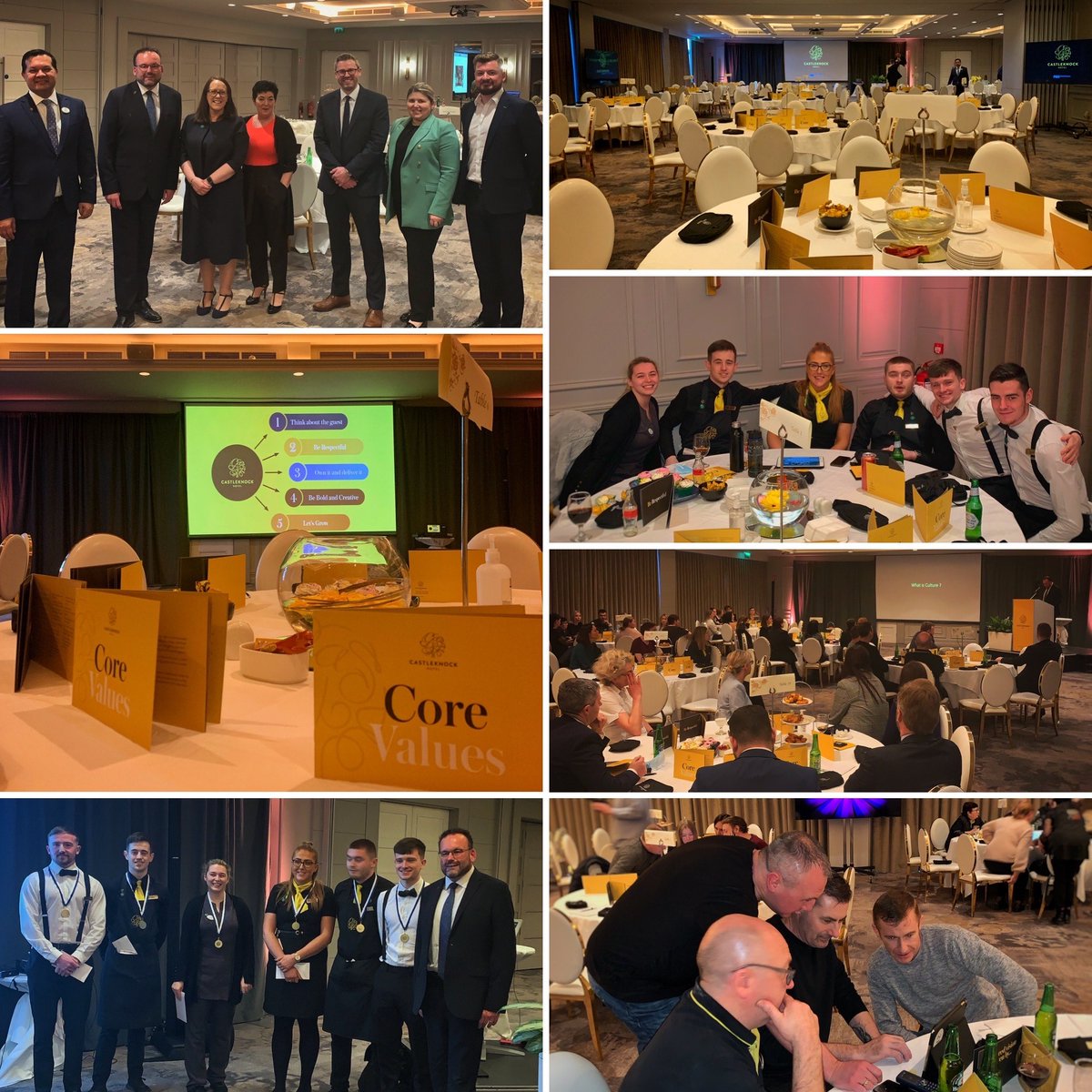 Cknock_Hotel's tweet photo. A strong workplace culture focused on people has a profound appeal for Castleknock Hotel &amp; yesterday we launched our new Culture Program. A huge thank you to everyone who attended &amp; to @Workblycom, @DynamicEventsIE &amp; @bernardbrogan. More to follow... #TeamCastleknock https://t.co/fXUGcqK9tH