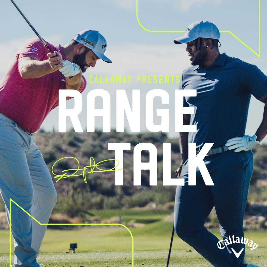 Can you guess @jonrahmpga’s secret sauce? <a href="/RogerSteeleJr/">Roger Steele</a> gets clued in this episode of #RangeTalk. We’ll give you a hint: intuition.
 
Episode 4 premieres NOW >>> bit.ly/3huRnM6