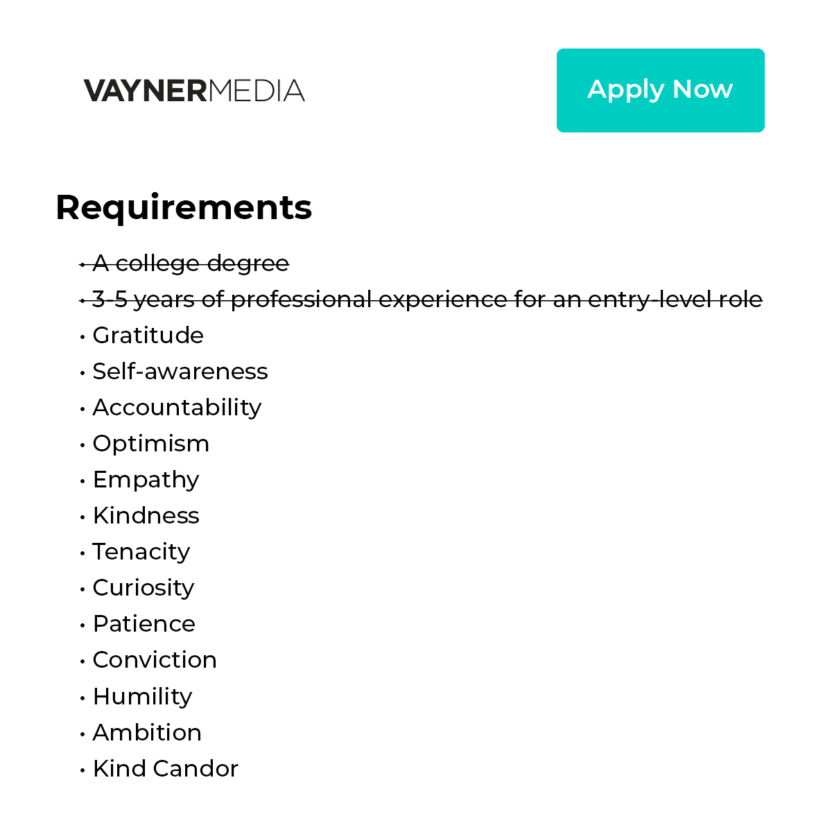 We’re a people-first organization, which means the *humans* we hire matter more than anything. It’s about how we treat one another. Hard skills can be taught, but these 13 soft skills are the core of what we look for when making hiring decisions.