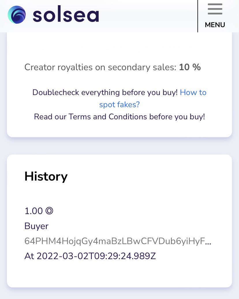 LaynoProd's tweet image. JUST SOLD MY 1ST PHOTOGRAPHY NFT @LaynoFilm THANKS @Sk8nSmk 🙏🏽🤯 THIS IS THE 1ST NFT I EVER SOLD APPRECIATE YOU BRO FOR THE SUPPORT 🔥💯 Film Photography is my hobby and it’s dope to see people recognizing the value in art, see more of my photography @LaynoFilm 📸 #film #solana