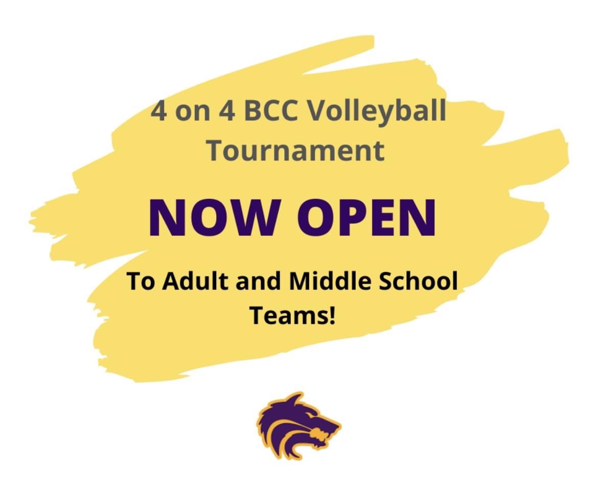 Bay City Central on Twitter "NHS is hosting a volleyball tournament to