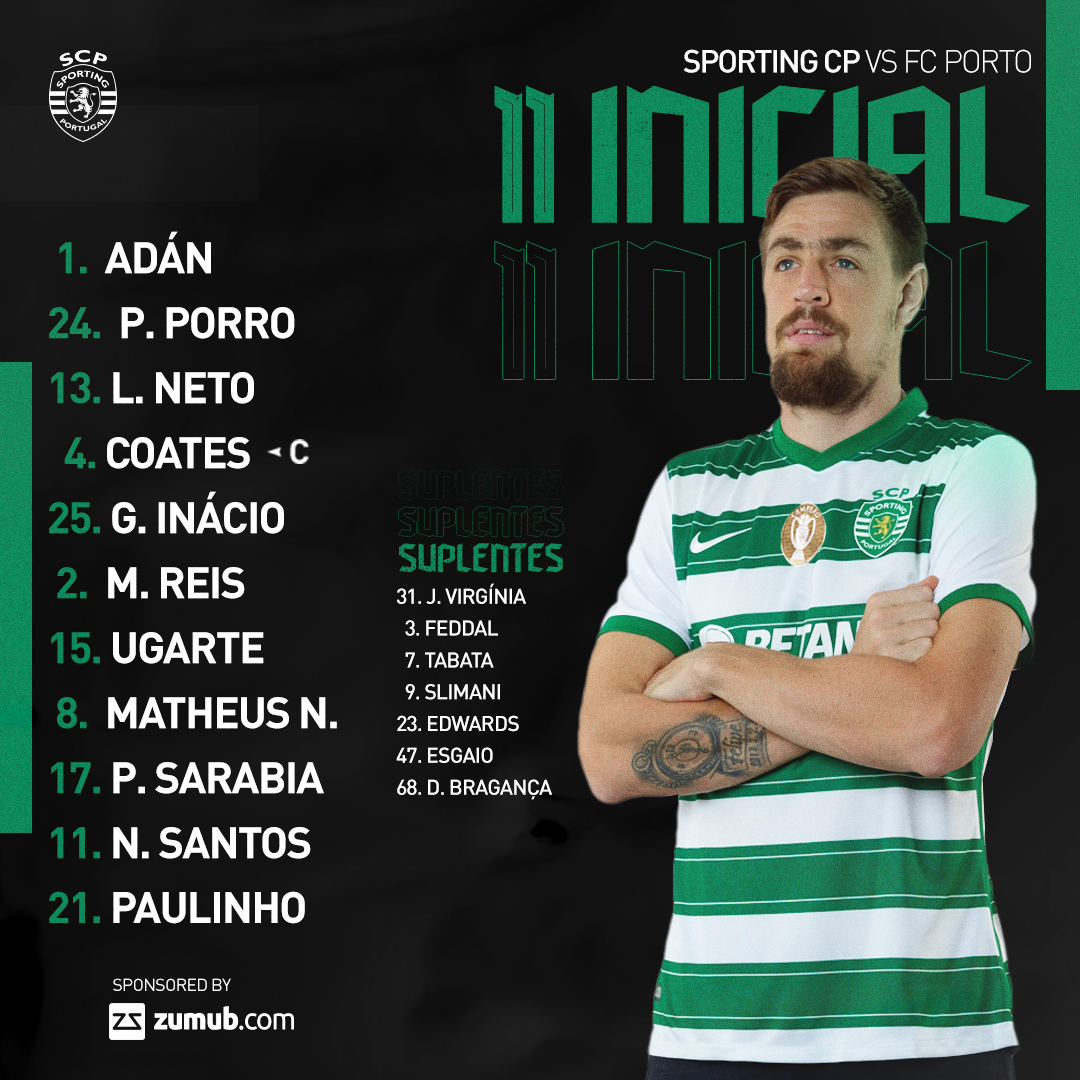 Sporting CP on X: 𝗥𝘂𝗴𝗶𝗱𝗼 pronto para mais logo 🦁 Já aqueceram a voz  para o jogo de hoje, Leões? 😎 #DiaDeSporting #OndeVaiUmVãoTodos   / X