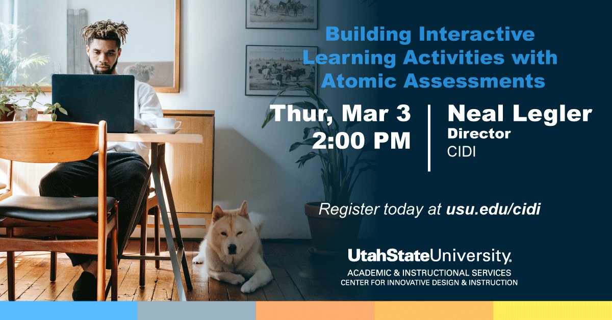 Utah State CIDI tweet media