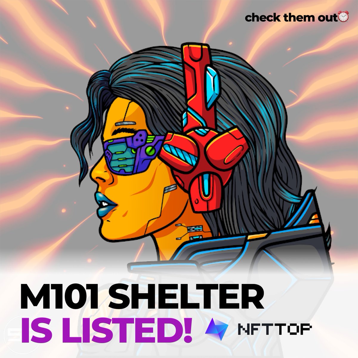 The M101 Shelter <a href="/M101_Shelter/">M101 Shelter</a> is live! 🏆⁠

Come &amp; check them out at: nfttop.io

#ETH 
Post your NFT in the comments👇🏻