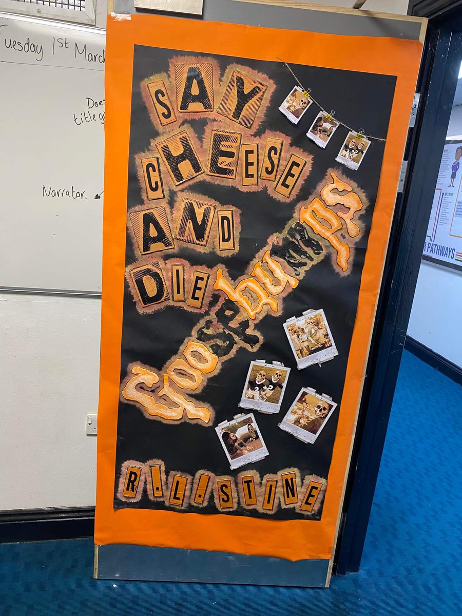 RTMAThigh's tweet photo. Our KS4 students and staff have loved getting into the spirit for World Book Day by re-creating book covers for our RTMAT WBD door competition! We are looking forward to seeing everyone else's doors in the morning! #community #creativity #teamwork #imagination #worldbookday #KS4 https://t.co/XCs4GepooR