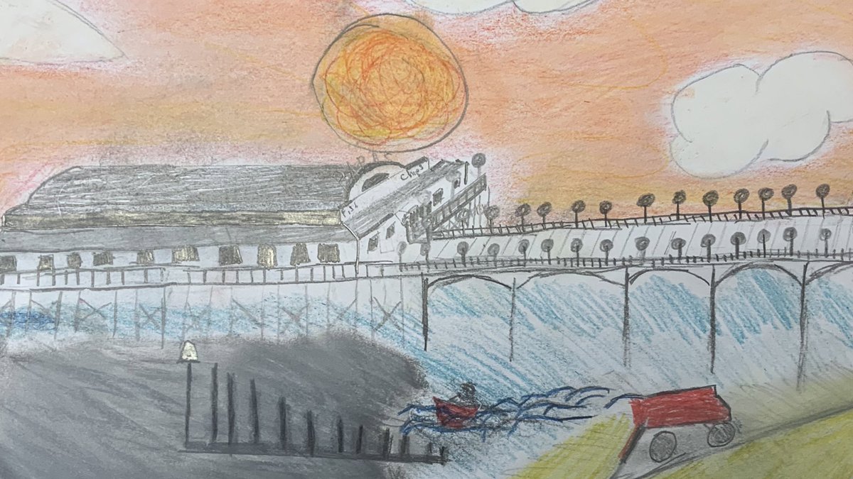 SportMPA's tweet photo. #artatMiddlethorpe some of our final pieces from our Art Project, where our focus was on creating perspective. ✏️ https://t.co/4tPMUNuTzF