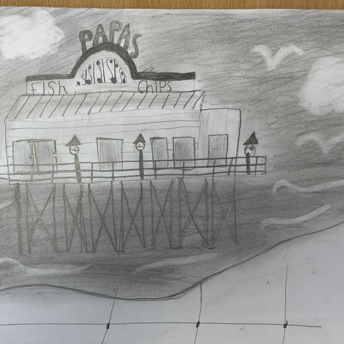 #artatMiddlethorpe some of our final pieces from our Art Project, where our focus was on creating perspective. ✏️