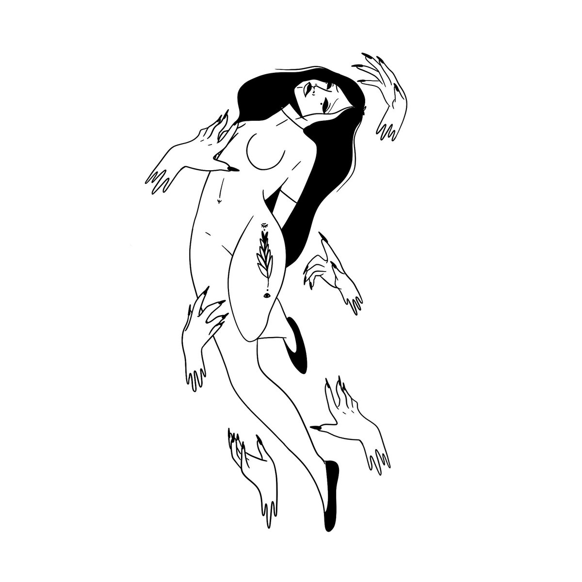 Enchvnted_'s tweet photo. Tattoo version for @burned_astra one day ♡ 

#art #tattoo #illustration #trapped https://t.co/Dec2HOJGos