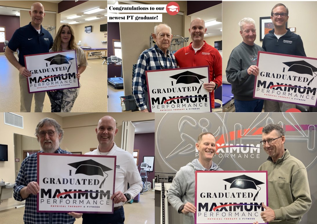 MPfit4life's tweet photo. Introducing all of our recent graduates! Well done on your successful completion of Physical Therapy! ๐๐ผ
#physicaltherapyworks https://t.co/EMEcjqgcX5