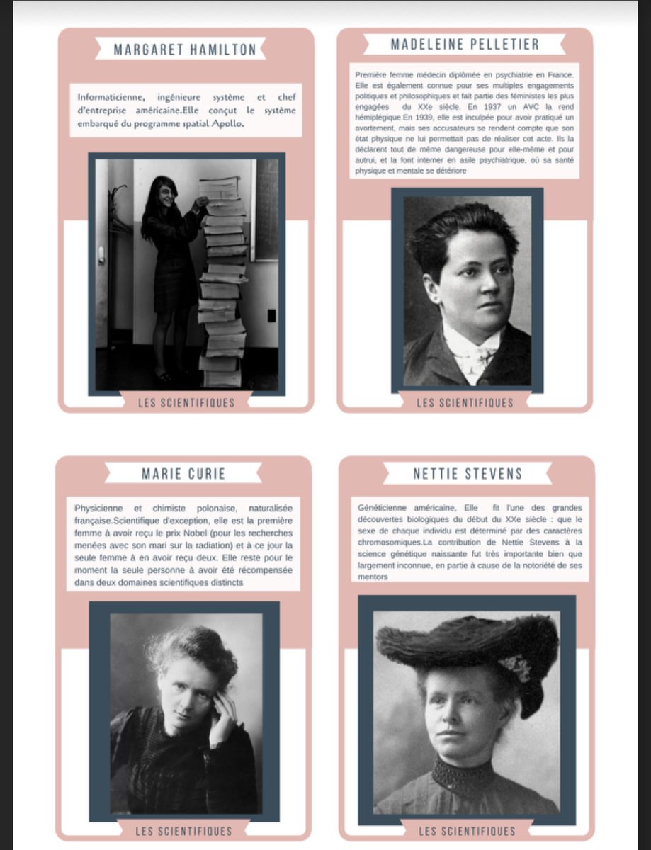 Voici le jeu de 7 familles de femmes inspirantes, à télécharger pour la classe #8mars lalegeretedeslettres.wixsite.com/website/post/j…