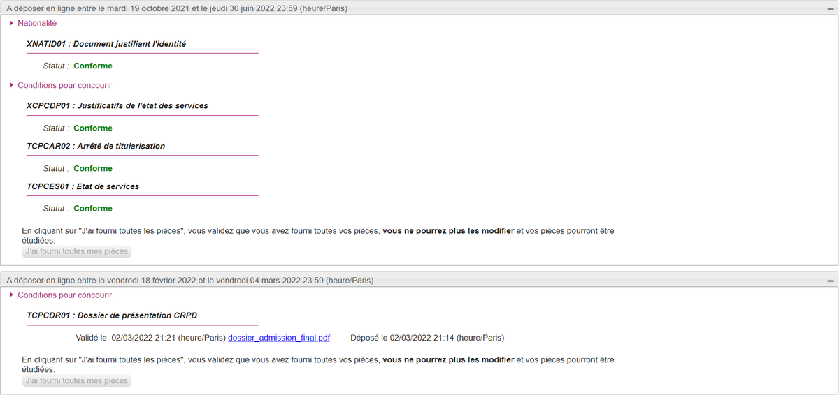 maelialc's tweet image. Dossier déposé...reste à se concentrer sur l&apos;exposé et sur la préparation de l&apos;entretien! 💪 #perdir2022