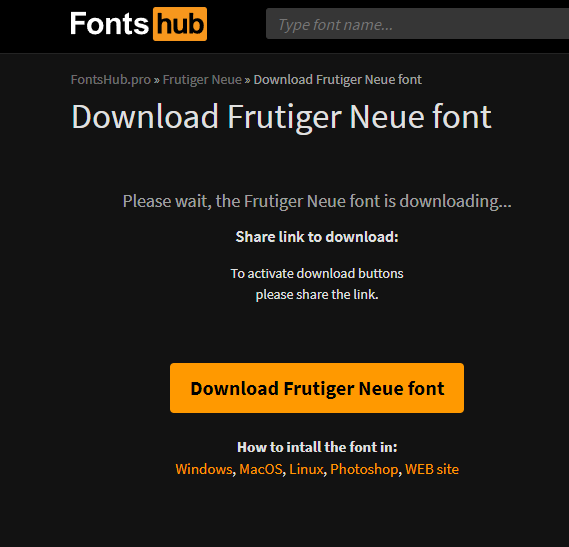 listen i'm as horny for font as any classically trained graphic designer, but family, this is pushing it one step too far, i'll venture