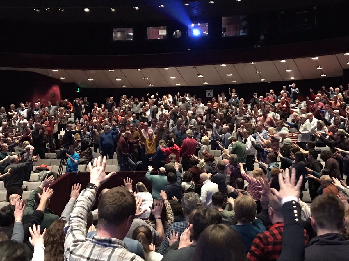 paulharcourt's tweet photo. Powerful time as we pray over our Ukrainian friend Roman, now a minister at Christ Church Anerley but with deep family and ministry links back in Kyiv #PrayForUkraine #NLC22 https://t.co/UBvZ47VDRh