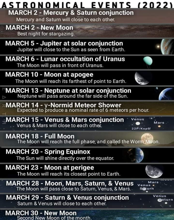 bovvalot's tweet image. Astro events for March…

I’m on the back foot at the moment. Will likely be a little quiet for a few days, then I’ll be back to checking out your tweets.

Apologies for this temporary service disruption…!