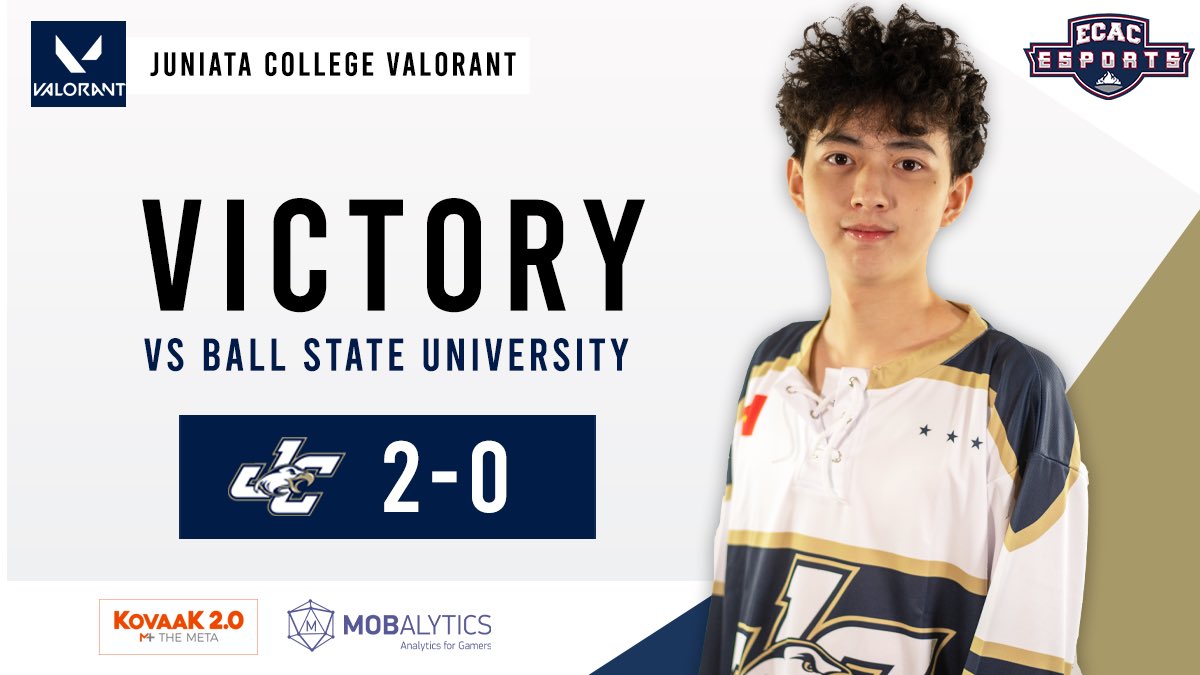 Juniata College Esports on Twitter "With an incredible performance out