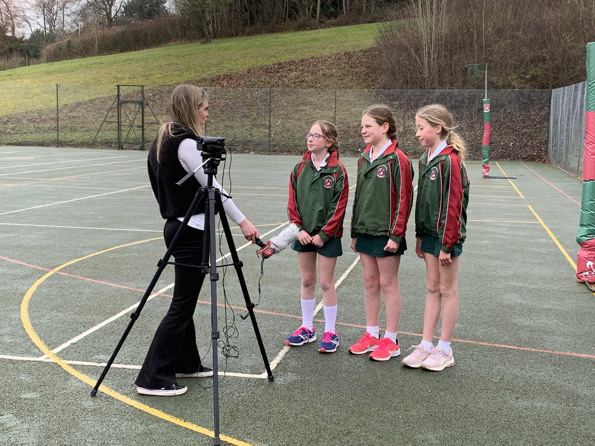 StMichaels_Prep's tweet photo. Today we welcomed @abby__hook from @KMTV_Kent to St Michael's to film and interview our U11A netball team about their success in the IAPS netball tournament which they are playing in the national finals of next month π₯ π¬
#IAPS #IAPSnetball #IAPSsport #prepschool #netball https://t.co/DnNwlPo047