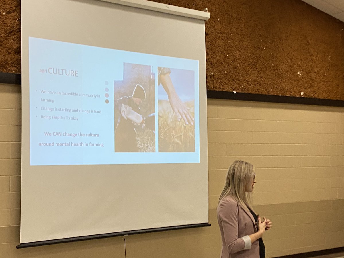 Great to be back with in person meetings.  Speaking today for <a href="/OxfordFeeds/">Oxford Feed Supply Ltd.</a> with <a href="/mikevonmassow/">Mike von Massow</a>  and Kristen Kelderman.   Dairy marketing, mental health and finances. Quite a mix!