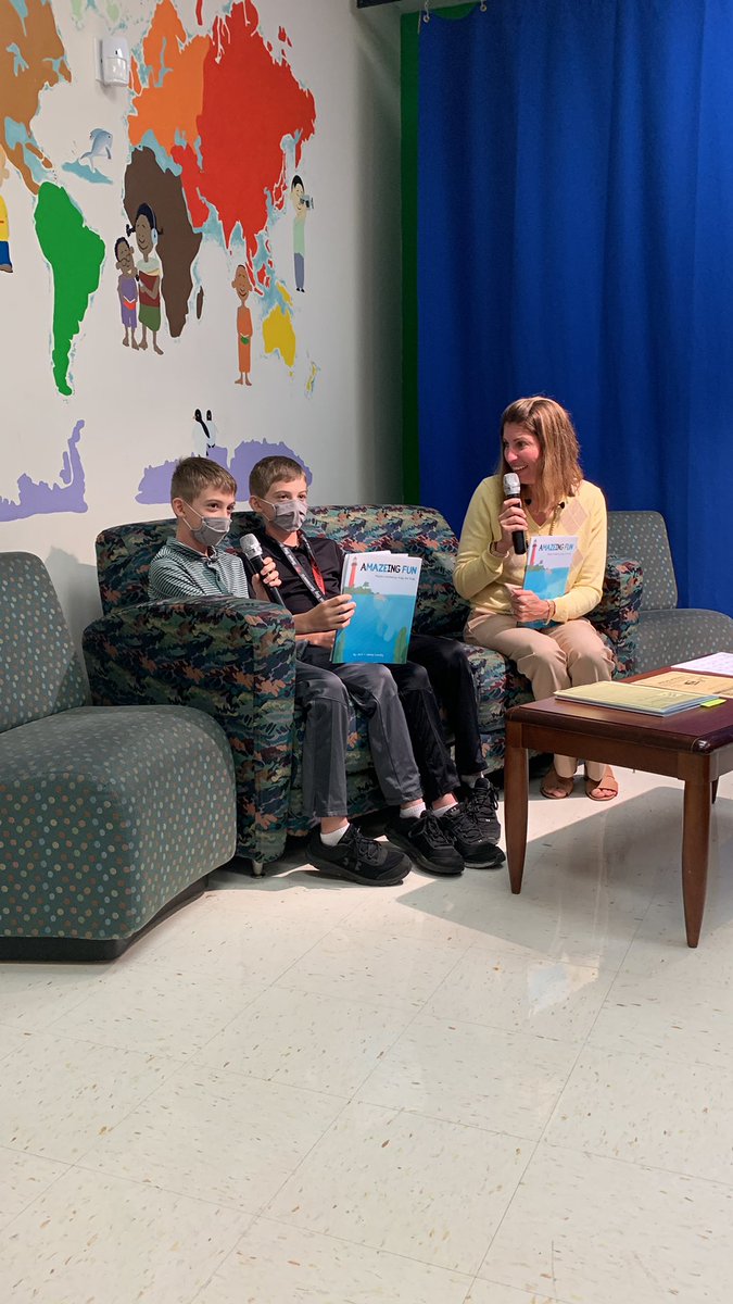 BardorfM's tweet photo. Thanks to our own published authors @JupiterElSchool for sharing your book on Read Across America Day! 📖 @carmen_pesik @MeganLeePBC @G_Salazar5 https://t.co/uJoCIByZai
