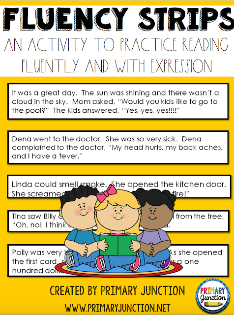 PrimaryJunction's tweet image. "Fluency Strips have been updated to include both print and digital formats: Google Slides, Seesaw, and PowerPoint!" ed.gr/duet5