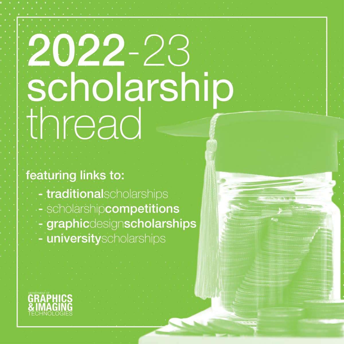 PSU_Graphics's tweet photo. Everyone likes money right? Well then don't miss out on all of the popular scholarships &amp; scholarship competitions.

Check out the thread below! https://t.co/o9ifnbRydg