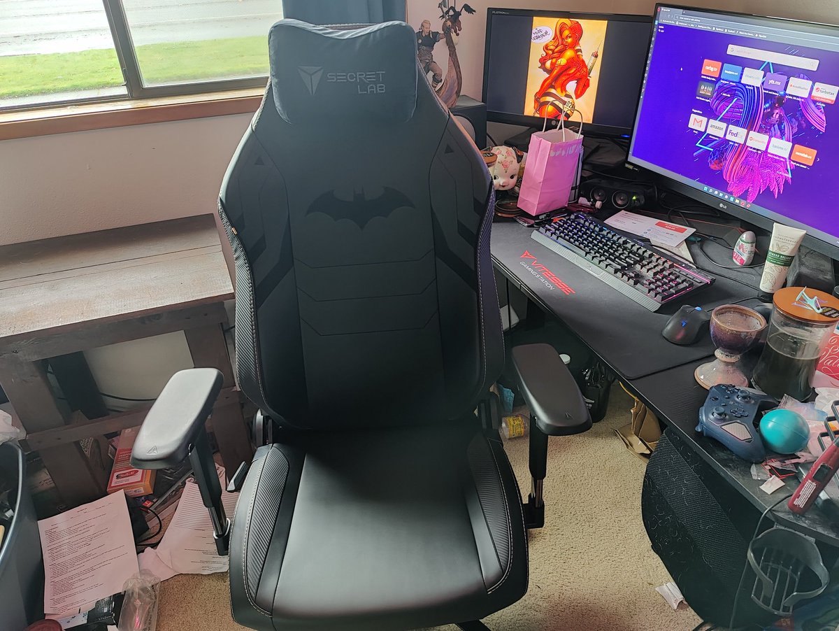 Thank you #secretlab for the fast shipping and the amazing chair!  I'm already so much happier!