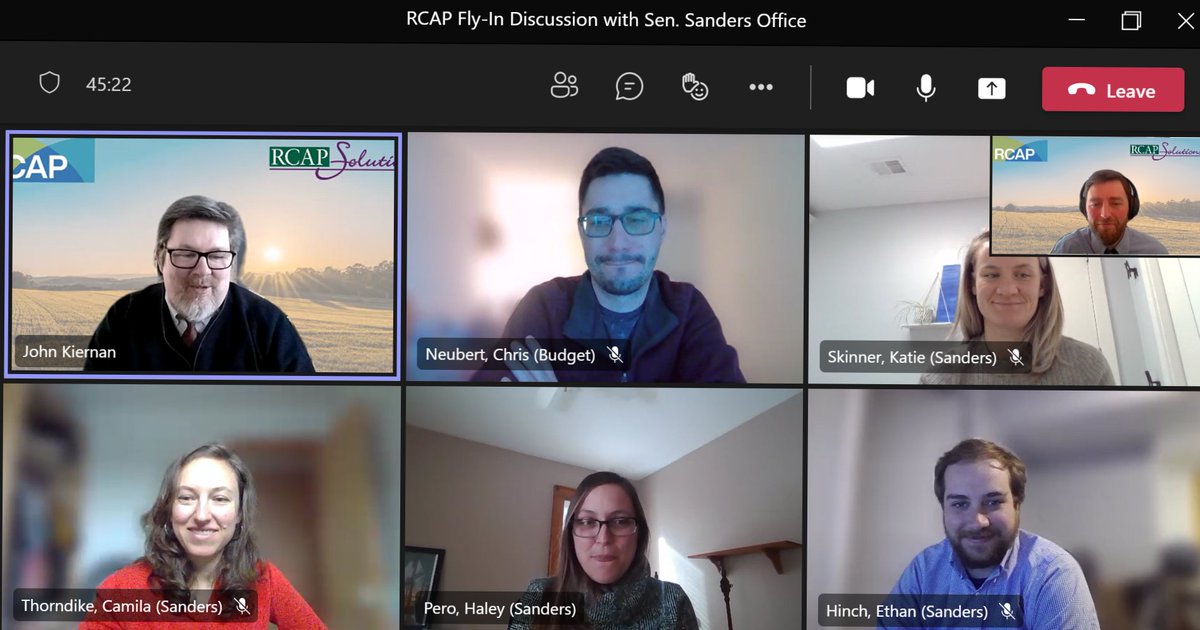 RCAP Vermont (@rcap_vt) on Twitter photo Just met with Congressional staff from <a href="/SenSanders/">Sen. Bernie Sanders</a> office to thank them for supporting <a href="/RCAP_Solutions/">RCAP Solutions</a> mission of helping disadvantaged communities and how we are utilizing federal dollars to build capacity. We are up to the task! #RCAPOnTheHill2022 Just met with Congressional staff from <a href="/SenSanders/">Sen. Bernie Sanders</a> office to thank them for supporting <a href="/RCAP_Solutions/">RCAP Solutions</a> mission of helping disadvantaged communities and how we are utilizing federal dollars to build capacity. We are up to the task! #RCAPOnTheHill2022