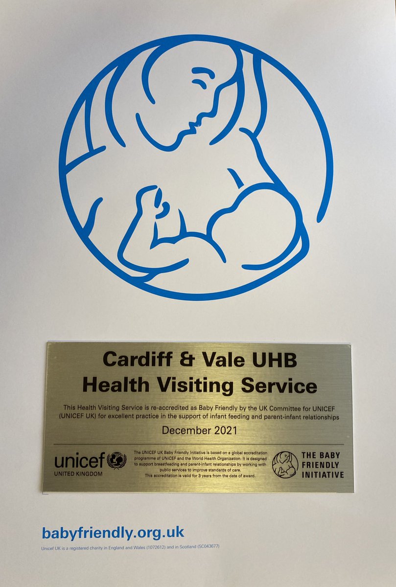 Look what I received in the post on behalf of Cardiff and Vale’s health visiting team!! Amazing achievement @CAVCCH <a href="/CV_UHB/">Cardiff and Vale University Health Board</a> @rachelraymond27 <a href="/PamelaPowis/">Pamela Powis</a>