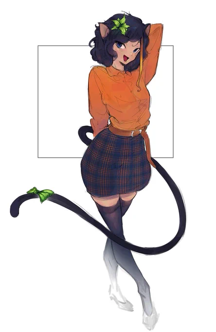 [oc] new girl, her name is Yarin 🐈 