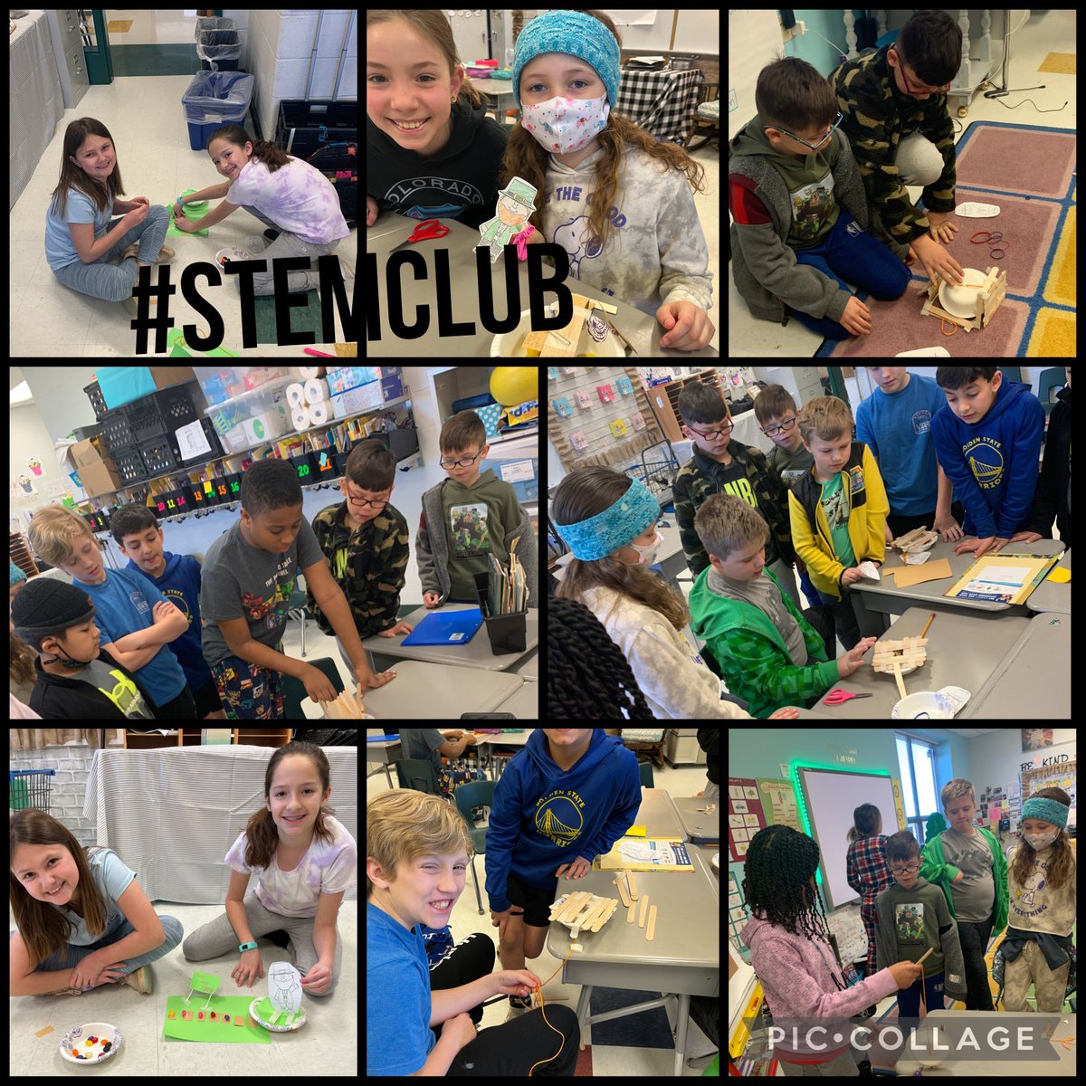 STEM club built traps to catch that mischievous leprechaun. Used strong vocabulary to explain how their traps would activate. <a href="/PVE_Hawks/">Prairie View Elem</a> <a href="/WSDinfo/">Wentzville Schools</a>