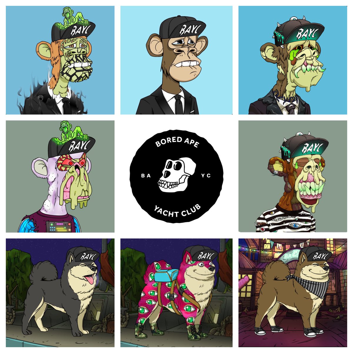 I have officially sold every blue chip NFT project I had…

And went ALL IN on #BAYC and of course the very underrated #Quirkies 🦧 ❤️ 🍌 🧪 

Flip Brim Mafia 🍝 off to a great start with 30+ Flip Brim Apes, dogs and Mutants already 🔥🙏🏻

#FlipBrimMafia <a href="/BoredApeYC/">Bored Ape Yacht Club 🍌</a> #MAYC #BAKC