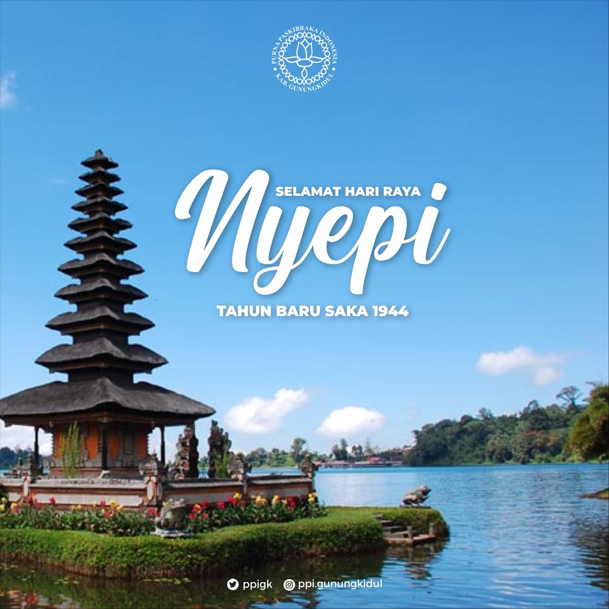 Rahajeng Nyanggra Rahina Nyepi Tahun Baru Caka 1944