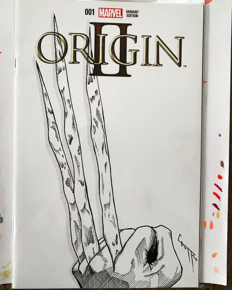 EdCastroArt's tweet photo. #Wolverine #boneclaws love them or hate them, a part of @Marvel history https://t.co/Cs9bCCywhb