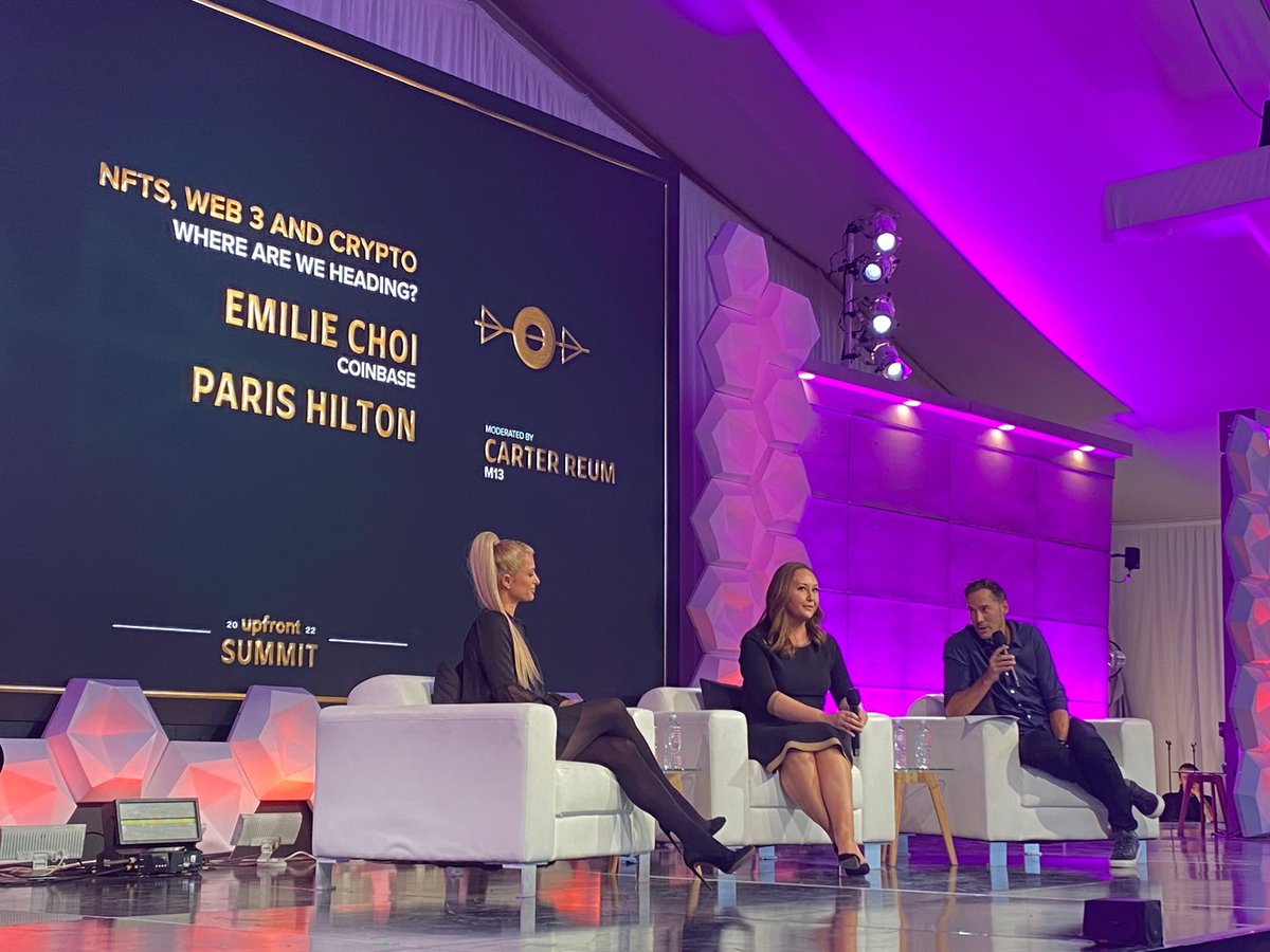 Amazing time on stage with you today Emilie. So honored you chose me to  speak up there with you. Look forward to seeing you soon!☺️💘✨  #UpfrontSummit