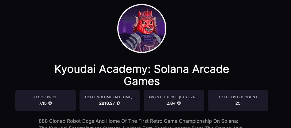 Have tweeted about this project/team of devs in the past. Gotta invest in teams that deliver (quality) products and on time. Bravo @KyoudaiAcademy, Bravo!