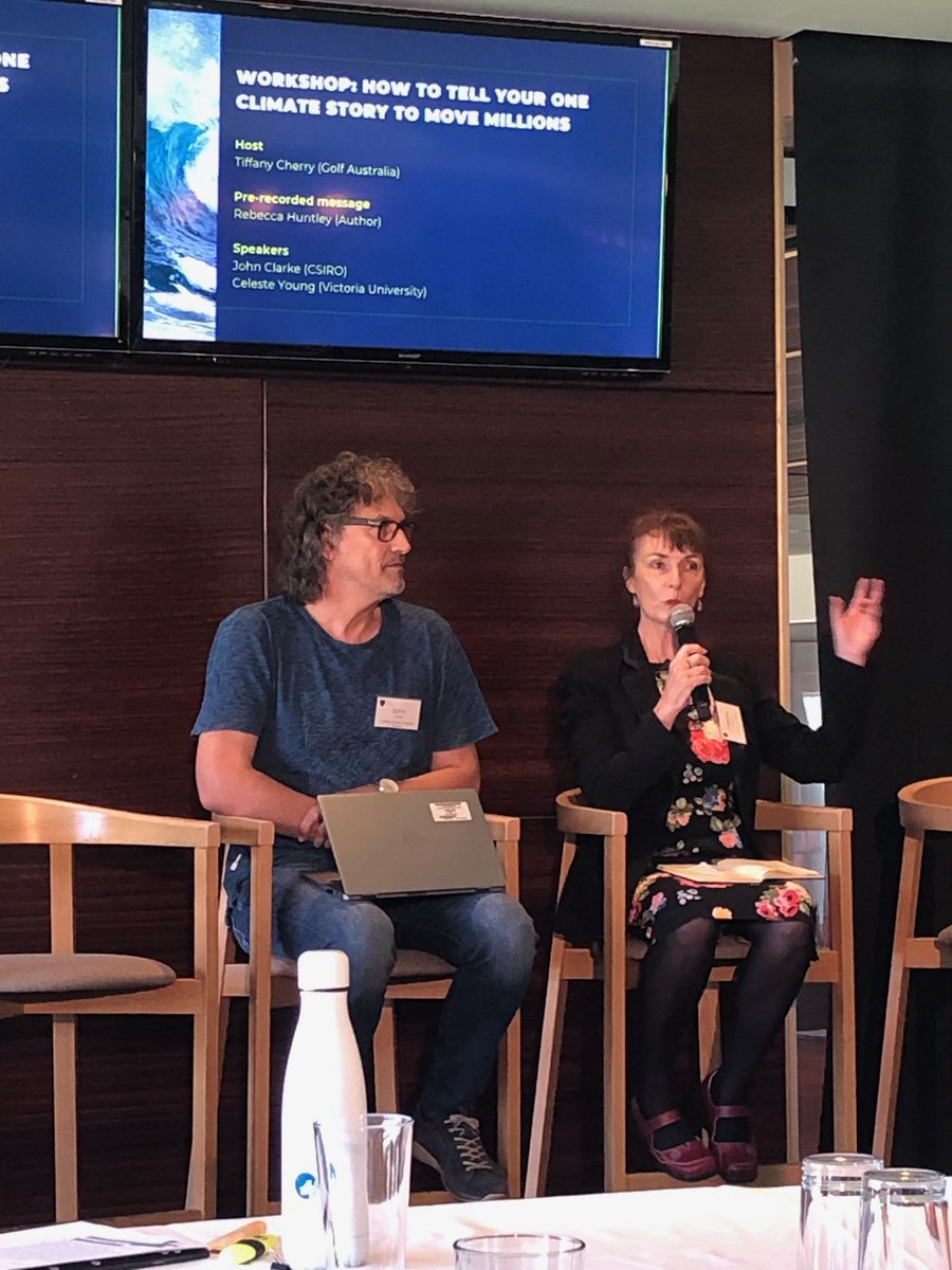 Helping sport ‘tell a climate story to move millions’ 🌏 <a href="/ckyoung01/">💧 Celeste Young</a> shares her climate storytelling tips at #SEASummit #NoPlanetNoPlay <a href="/victoriauninews/">Victoria University</a> <a href="/iHealthSportVU/">Institute for Health and Sport, VU</a> <a href="/SEA_theChange/">Sports Environment Alliance 🌏</a>