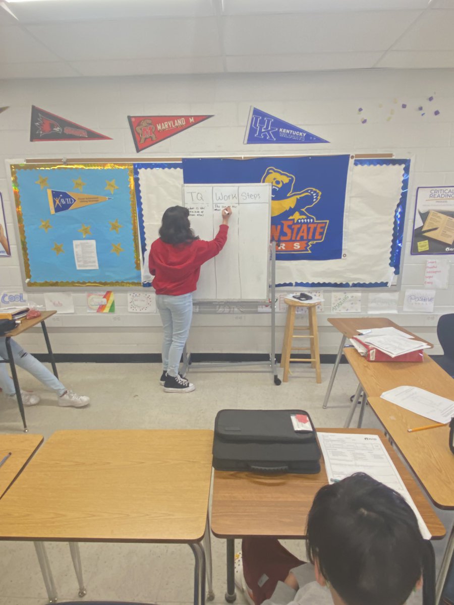 TappAvid's tweet image. What are you doing tomorrow? Our 6th grade AVID students will be continuing to dialogue to address Points of Confusion from their content classes in order to come to a more complete understanding of what they are learning. What will you be doing? #TappAvid #TutorialThursday