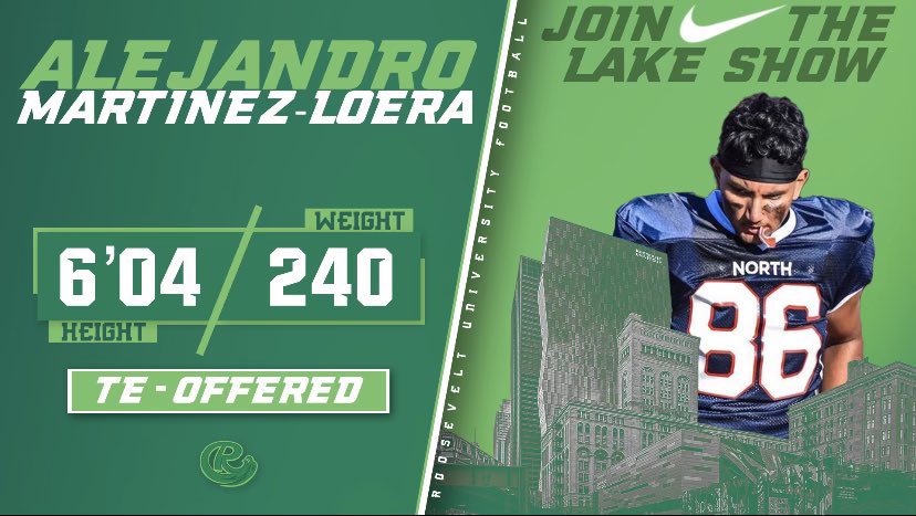 AMartinezLoera's tweet photo. Excited to announce I have received an offer from Roosevelt university! Thank you @Watts_RU!

@coachswaggtos @CoachAmoako @OBM_CoachT1A408 @CoachT1A @coach_North3 @CoachMarquez3 @CoachBlacBludo @DLechuga49 https://t.co/zFcSwTQone